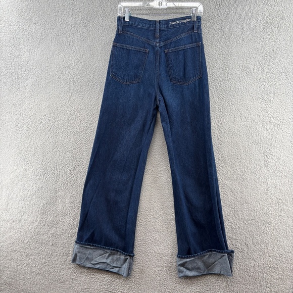 Favorite Daughter The Masha Super High Rise Wide Leg Jeans Size 26 Belmont Wash - Picture 5 of 15